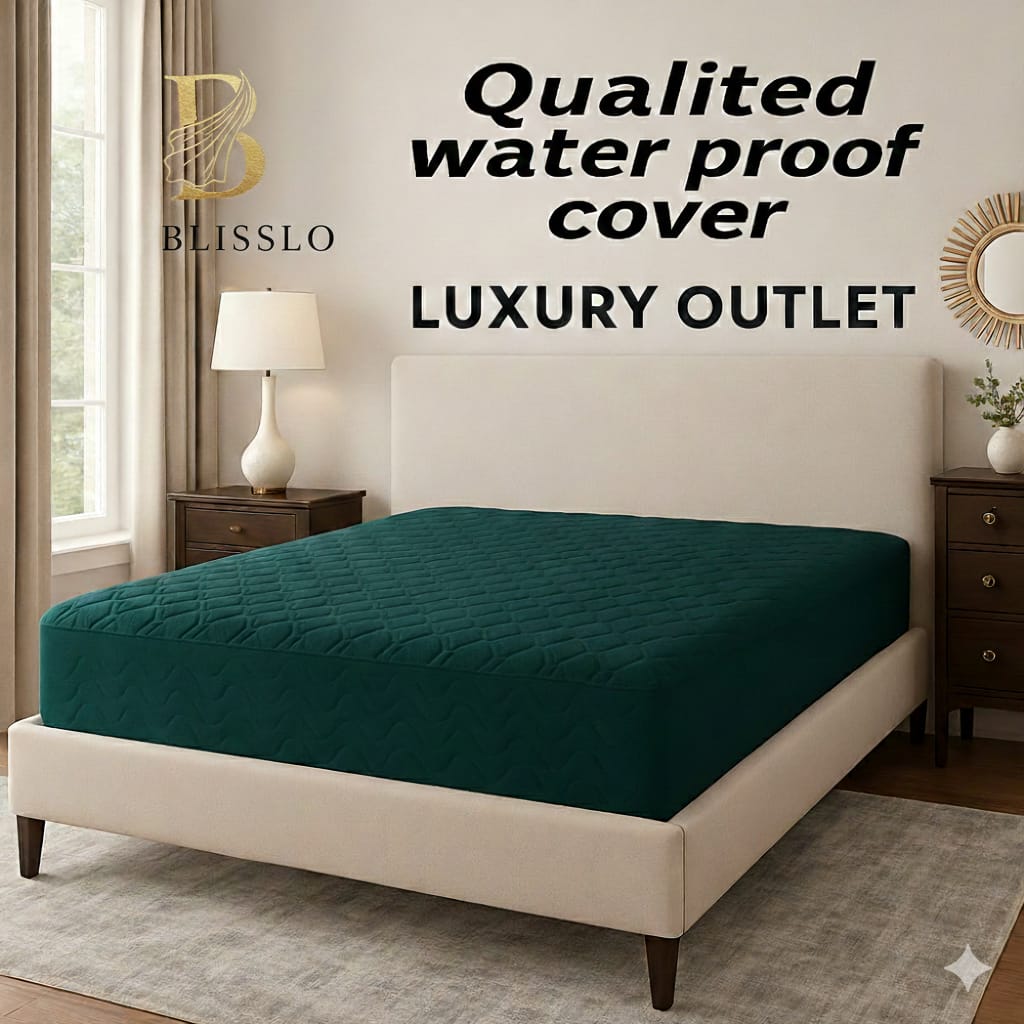 Luxury Quilted Mattress Protector with Elastic Corners – All-Round Protection