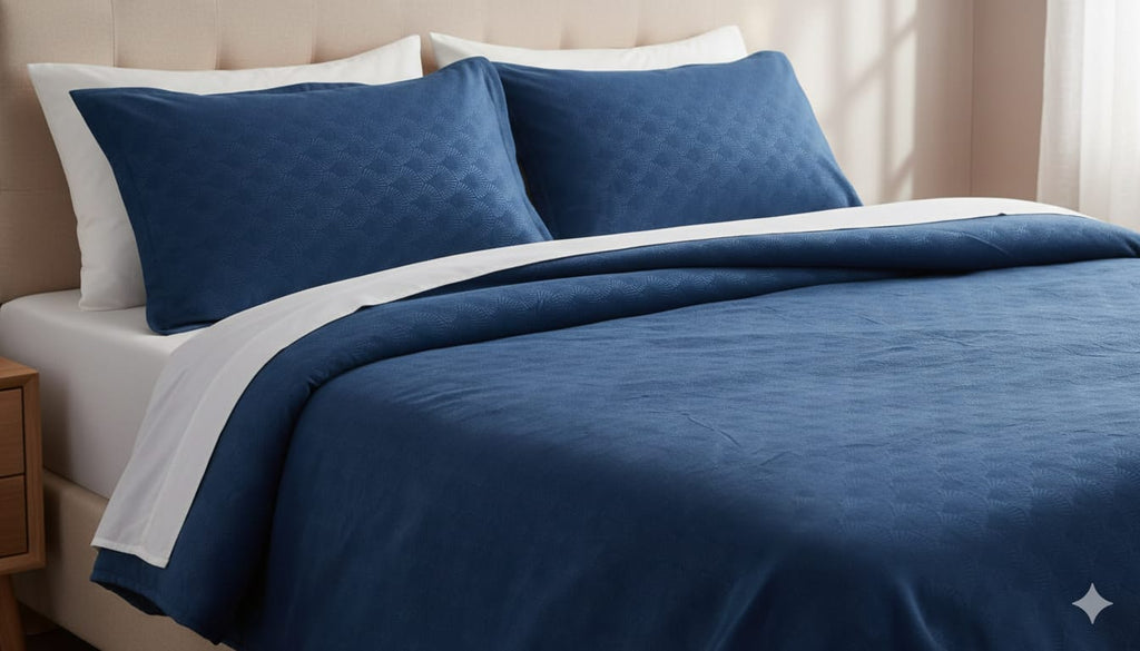 Luxury Duvet Cover Set with Matching Pillow Covers – Soft & Stylish