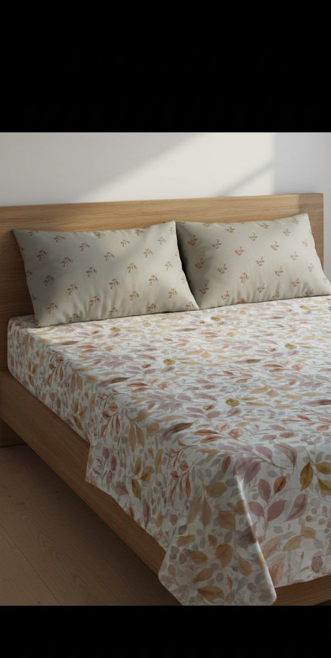 Premium printed sheet 2 pillow design 36