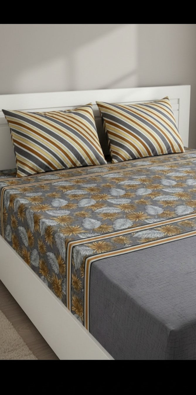 Premium printed sheet 2 pillow design 38