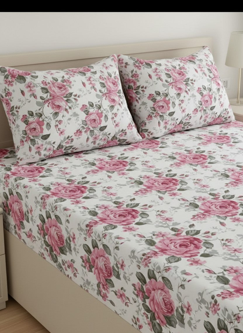 Premium printed sheet 2 pillow design 44