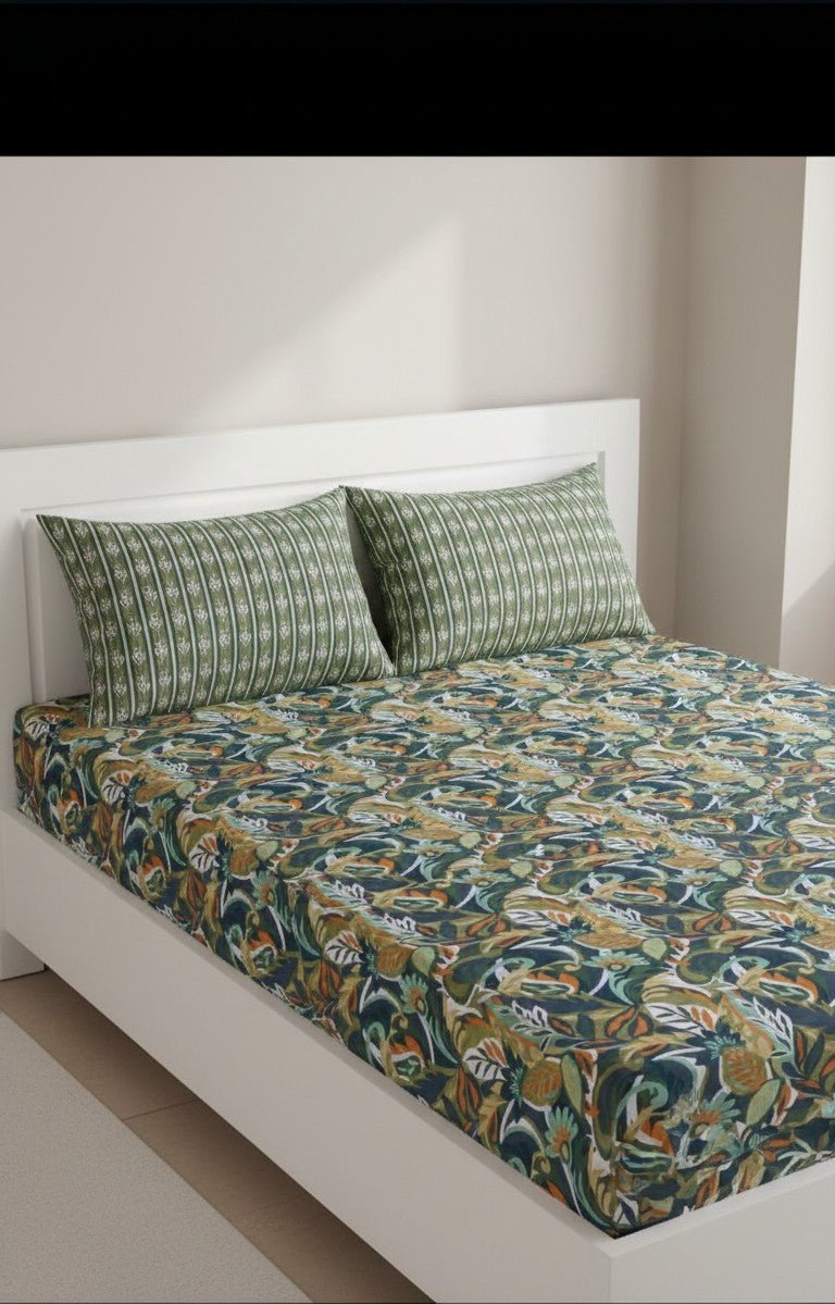 Premium printed sheet 2 pillow design 47