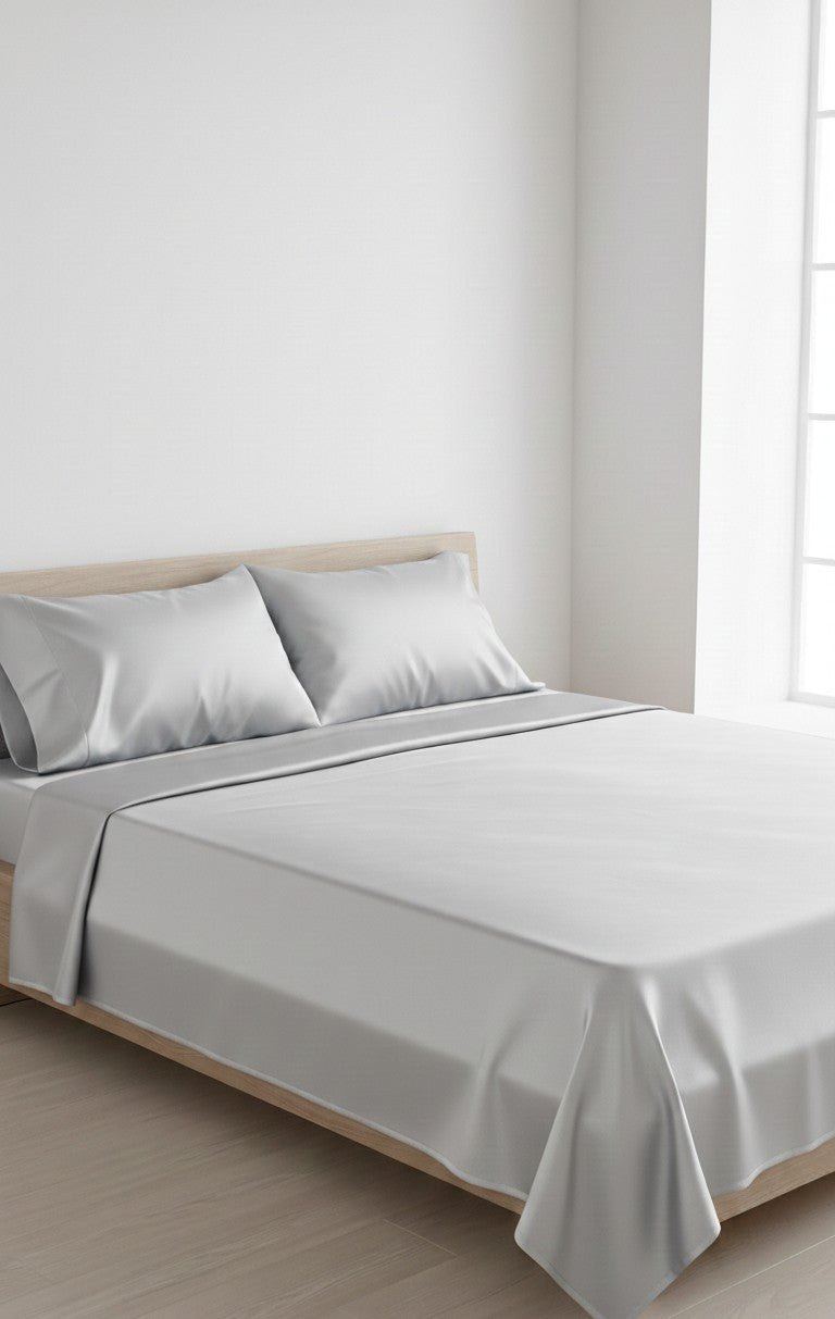 Luxury velvet sheet 2 pillow cover soft and steel color sleep in style