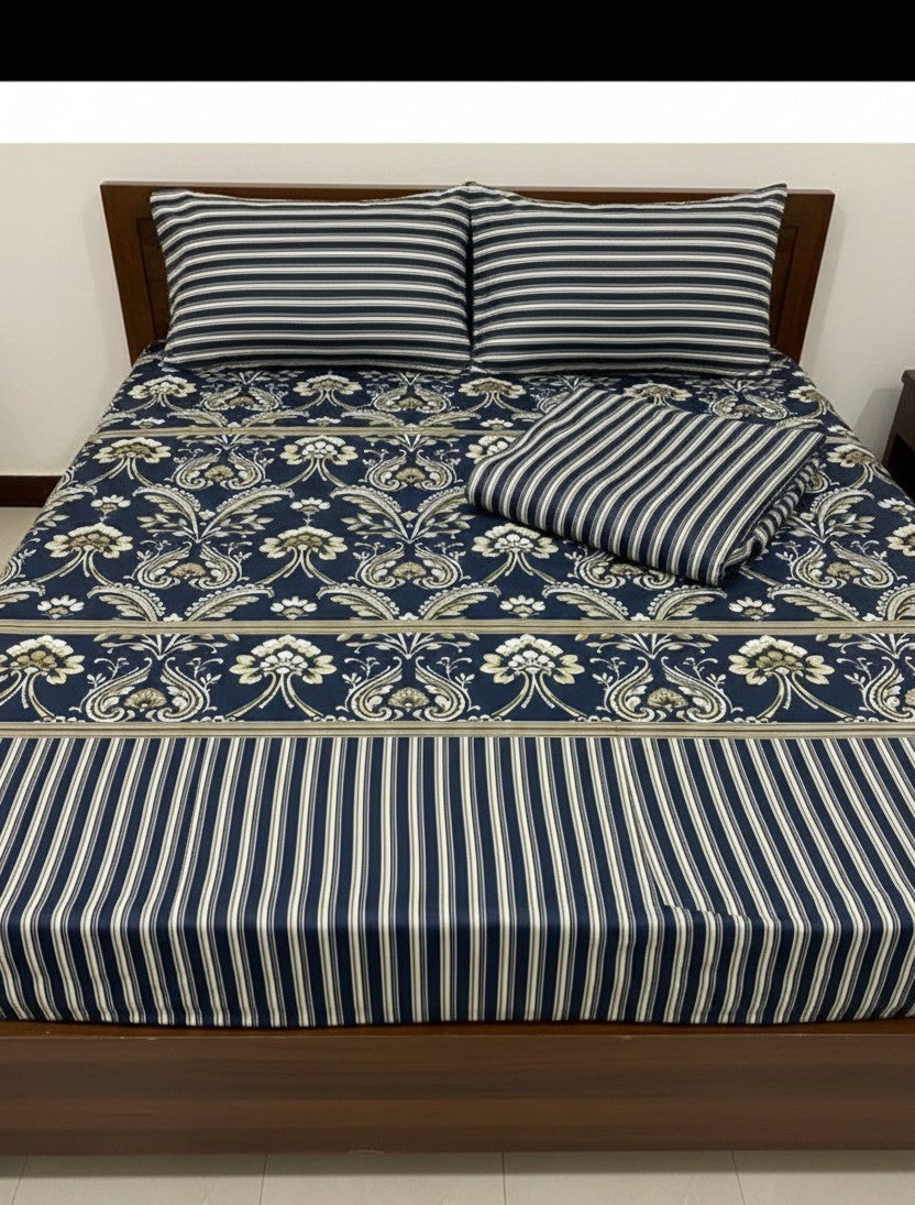 Premium printed sheet 2 pillow design 40