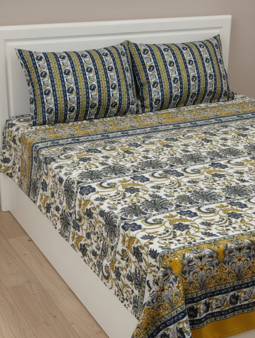 Premium printed sheet 2 pillow design 41